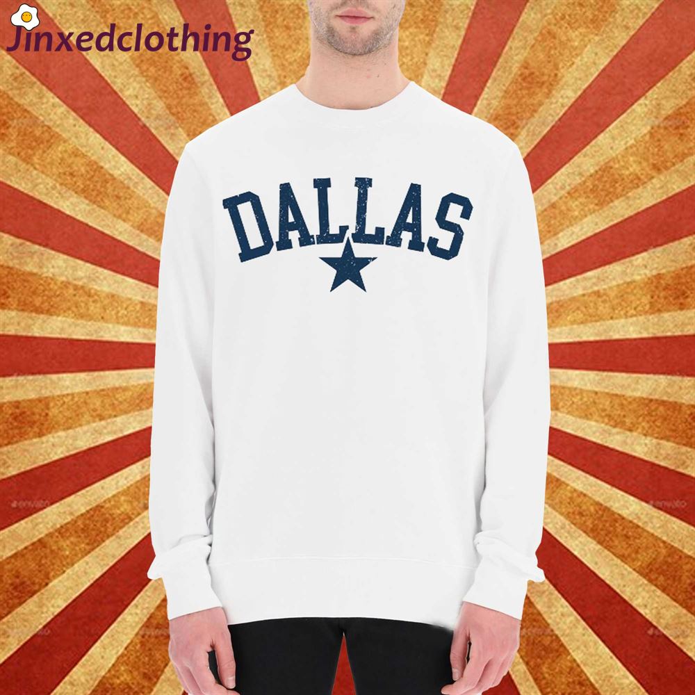 Dallas Sweatshirt Womens Dallas Shirt Distressed Dallas Sweatshirt Cowboys Sweatshirt 